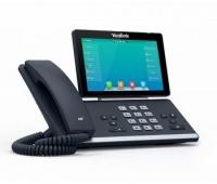 SIP-T57W SIP-телефон, Цветной сенсорный экран, WiFi, Bluetooth, GigE, без видео, без БП
