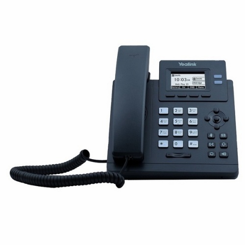 SIP-T31P SIP-телефон, 2 аккаунта, PoE (без блока питания)